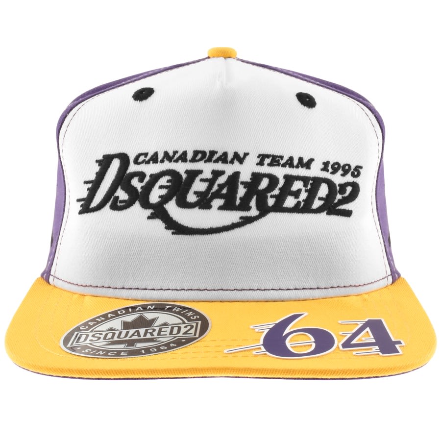 DSQUARED2 Logo Baseball Cap Purple | Mainline Menswear us